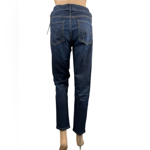 Citizens of Humanity Avedon Ankle Ultra Skinny Maternity Jeans Dark Wash Size 32 - Picture 3 of 16